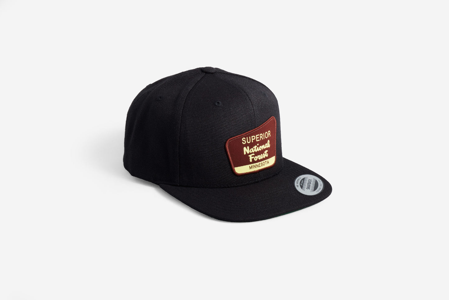 Superior National Black Flat Brim